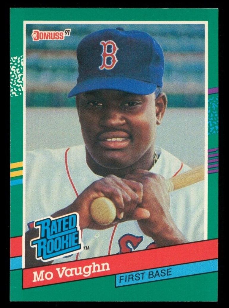 1991 Donruss Baseball Mo Vaughn #430