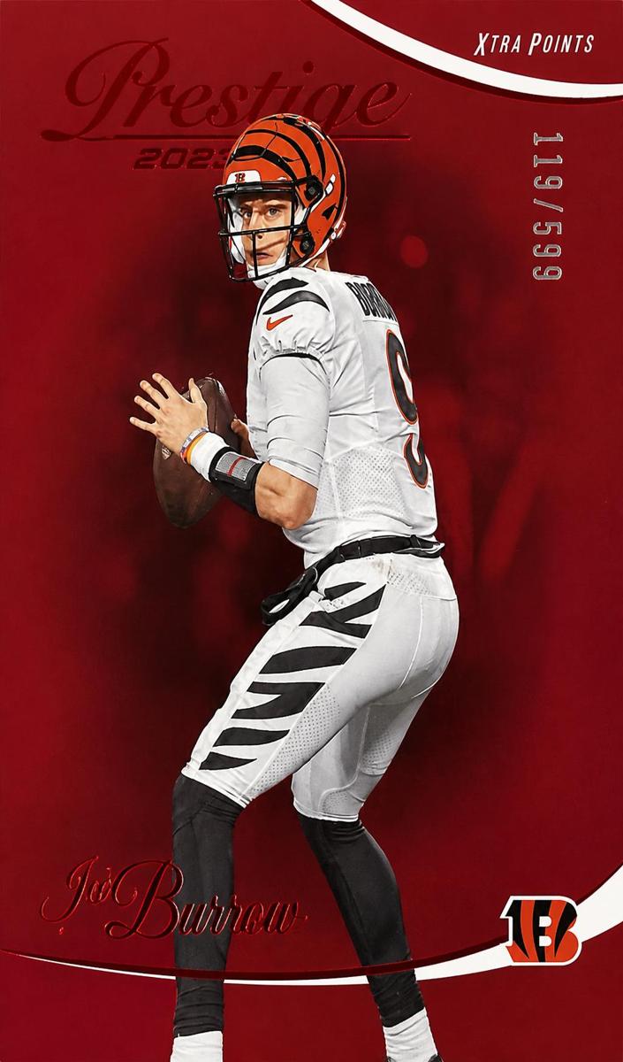 2023 Panini Prestige Football Xtra Points Red Joe Burrow #61