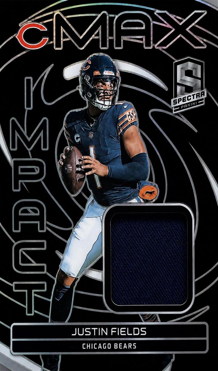 2023 Panini Spectra Football Justin Fields #MI-JFI