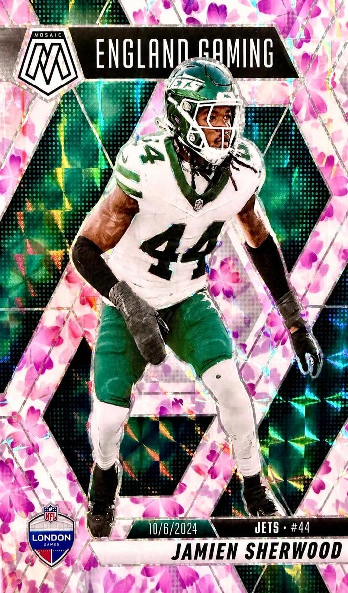 2025 Panini Mosaic Football Choice Cherry Blossom Jamien Sherwood #270