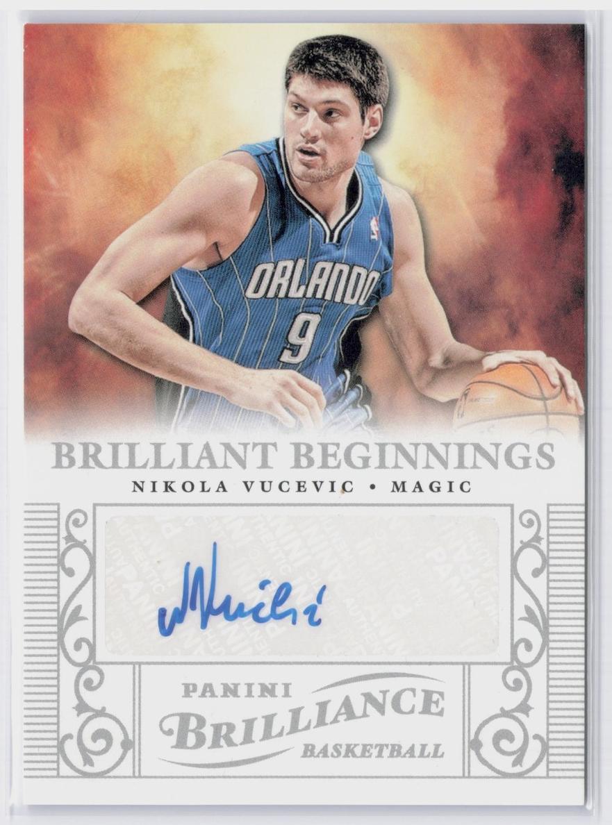 2012 Panini Brilliance Basketball Nikola Vucevic #52