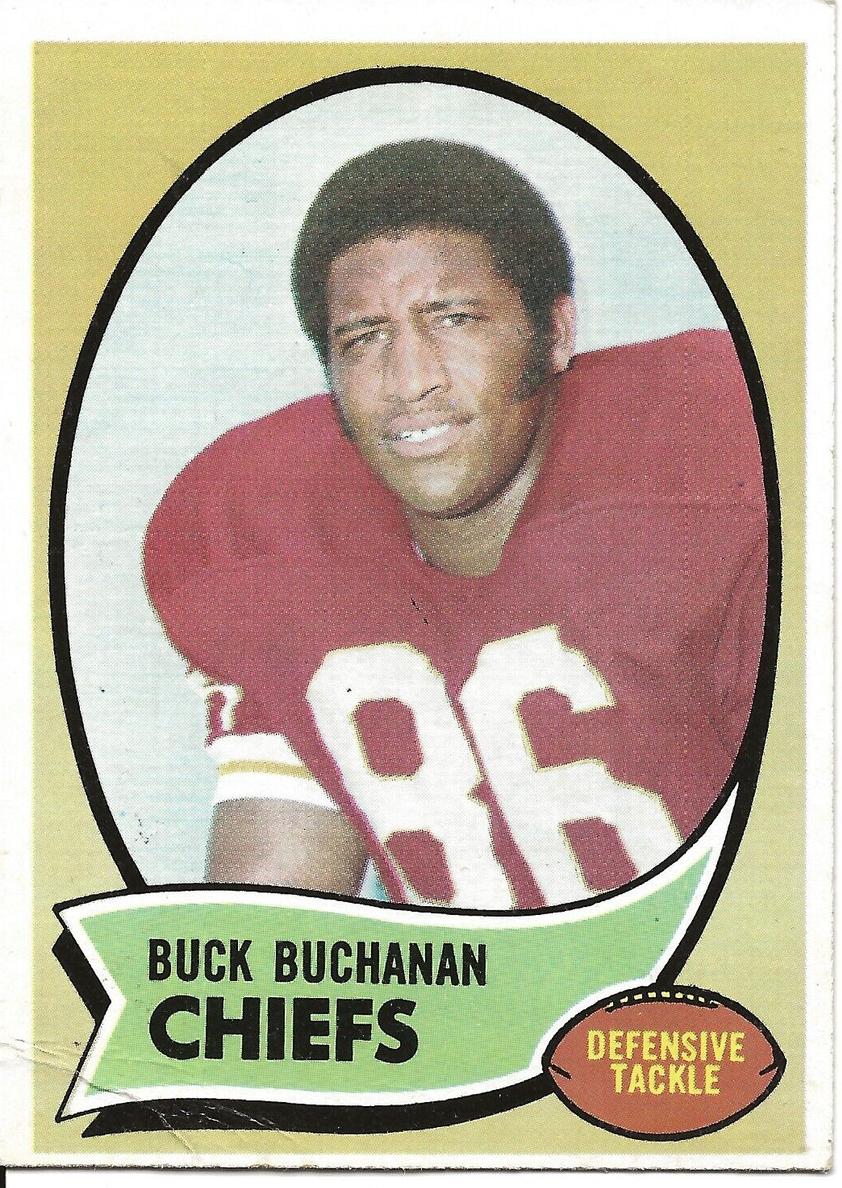 1970 Topps Football Buck Buchanan #220