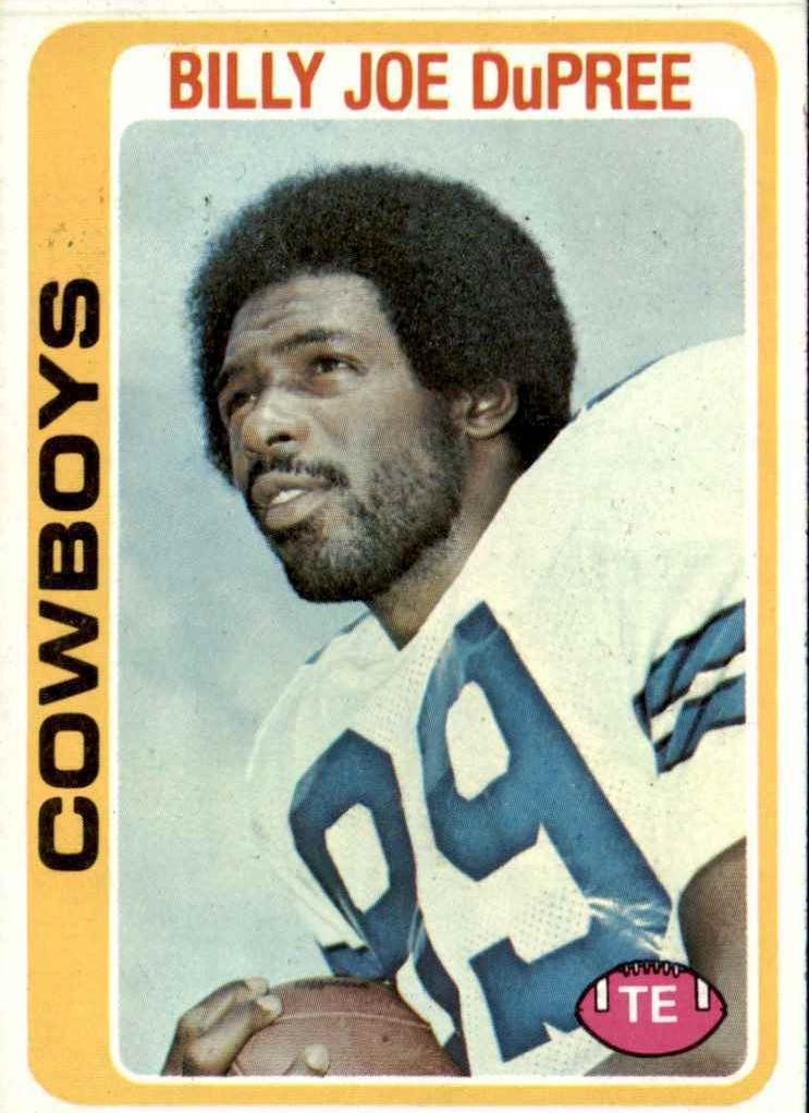 1978 Topps Football Billy Joe Dupree #470 PSA 10