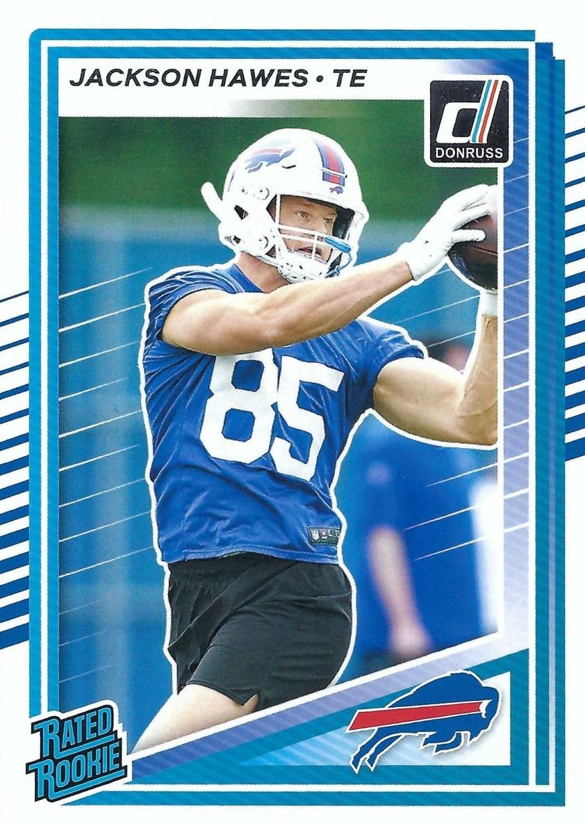 2025 Panini Donruss Football Jackson Hawes #357