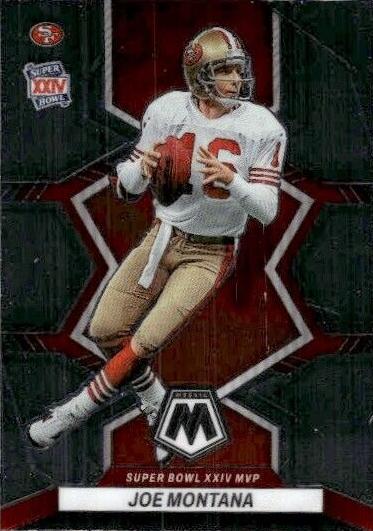 2022 Panini Mosaic Football Joe Montana #296 PSA 10