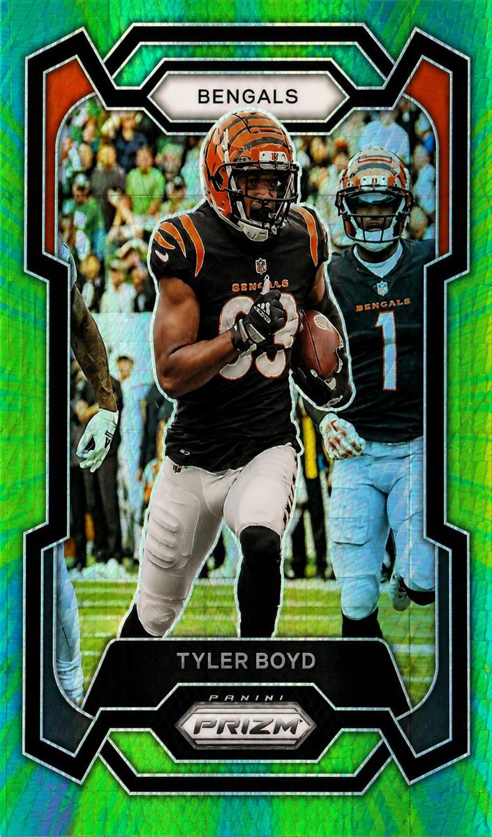 2023 Panini Prizm Football Hyper Tyler Boyd #63