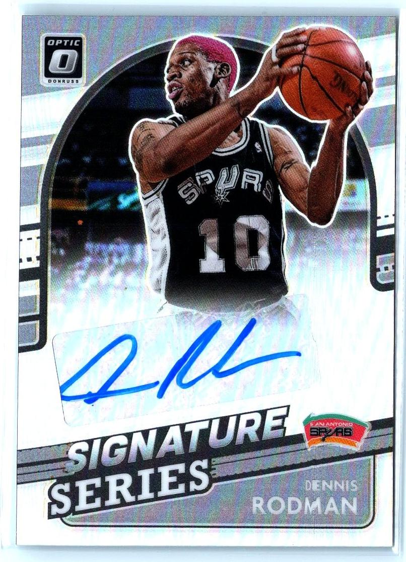 2021 Donruss Optic Basketball Holo Dennis Rodman #SS-DRM PSA 9
