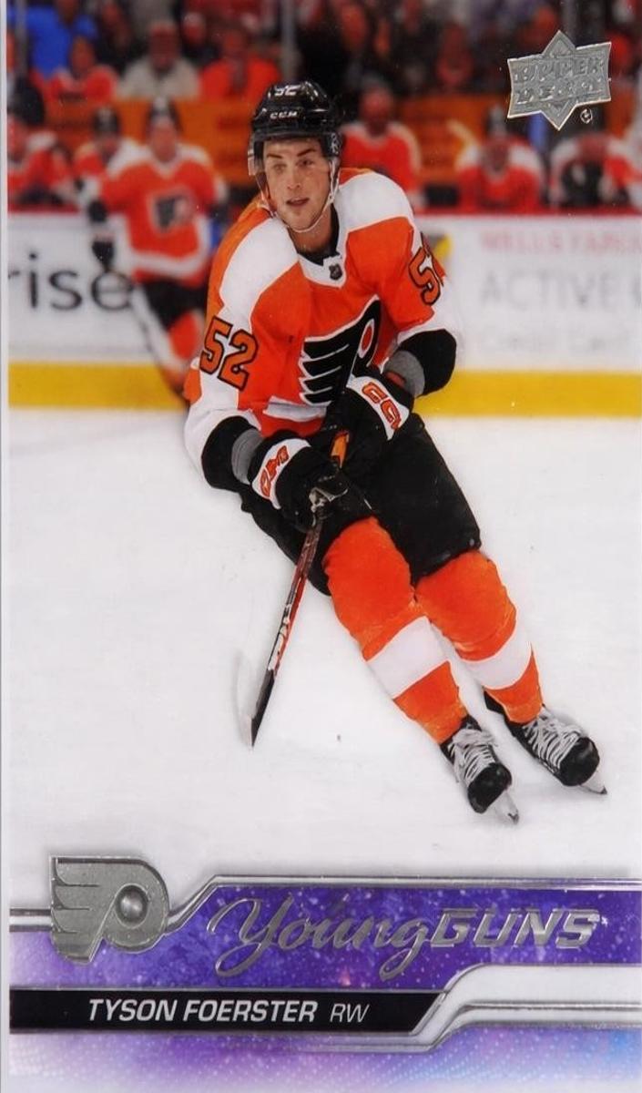 2023 Upper Deck Hockey Clear Cut Tyson Foerster #225