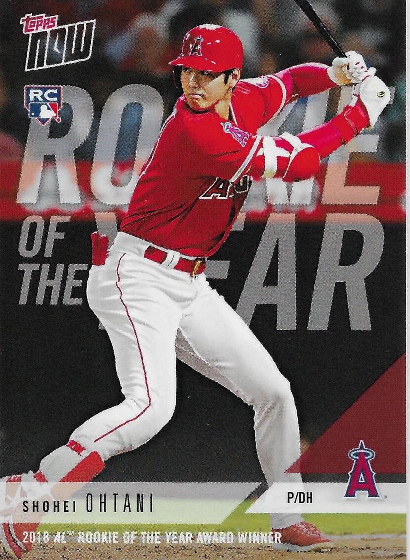 2018 Topps Now Baseball Shohei Ohtani #AW-1