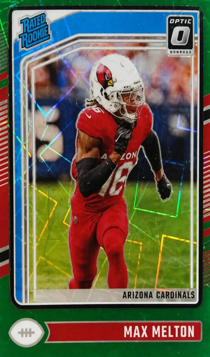 2024 Donruss Optic Football Green Velocity Max Melton #277