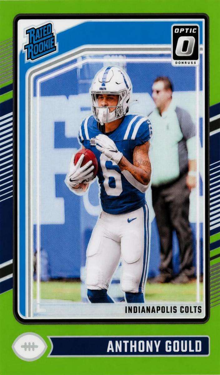 2024 Donruss Optic Football Lime Green Anthony Gould #205