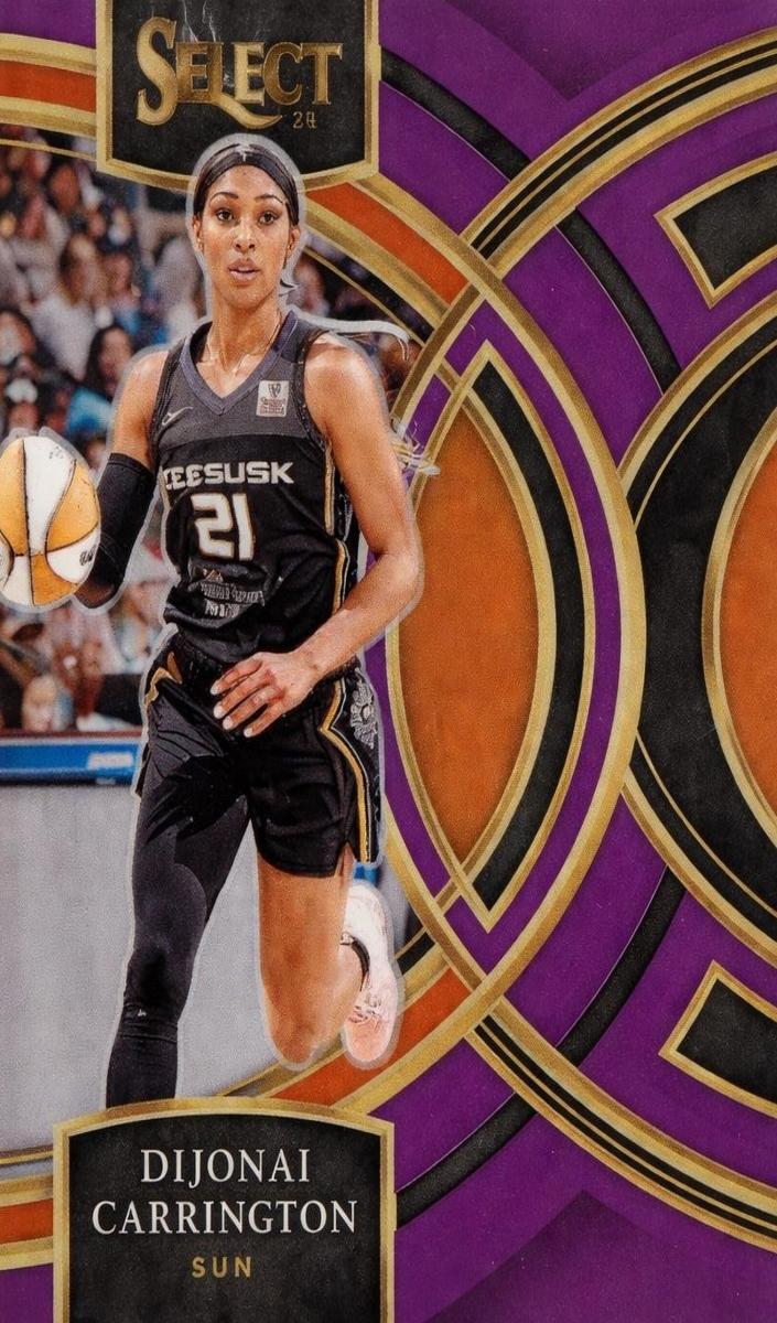 2024 Panini Select WNBA Basketball Purple DiJonai Carrington #194