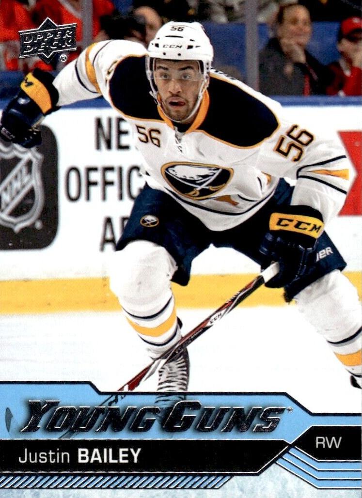 2016 Upper Deck Hockey Justin Bailey #246 PSA 10