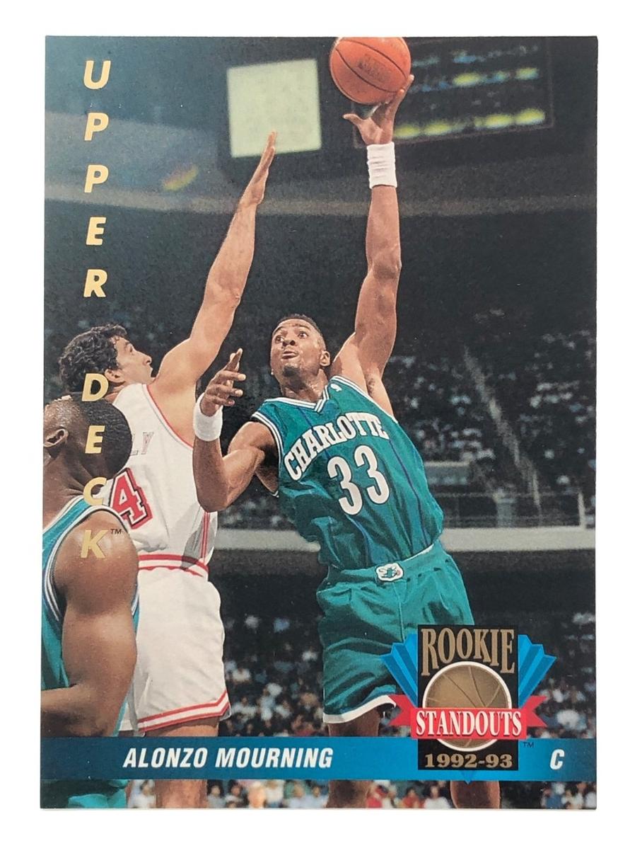 1992 Upper Deck Basketball Alonzo Mourning #RS2