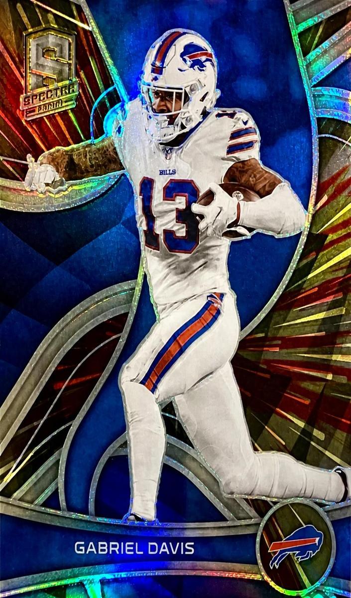 2022 Panini Spectra Football Hyper Gabriel Davis #13