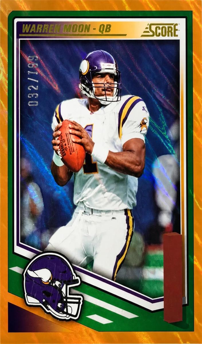 2025 Panini Score Football Lava Warren Moon #178
