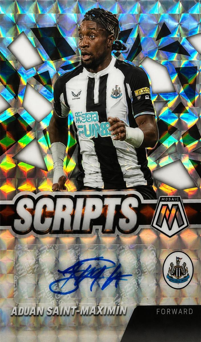2021 Panini Mosaic Premier League Soccer Allan Saint-Maximin #16