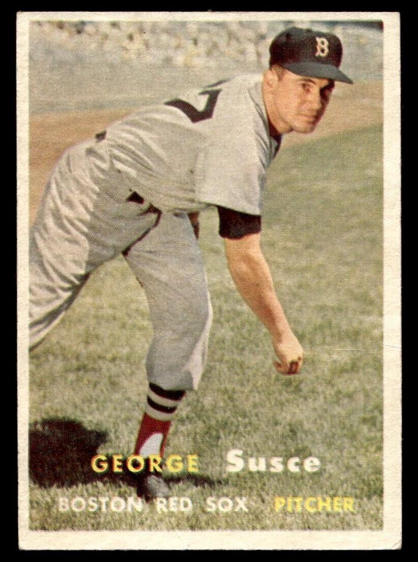 1957 Topps Baseball George Susce #229 PSA 7