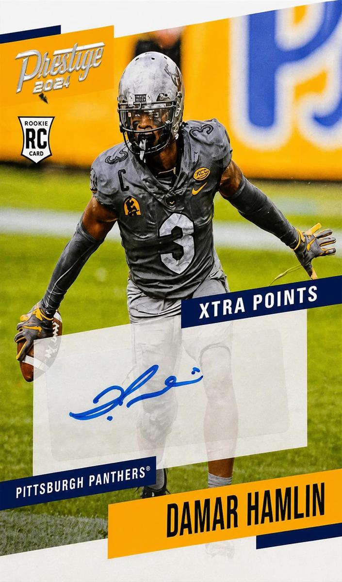 2021 Panini Chronicles Draft Picks Football Damar Hamlin #PS-DMH