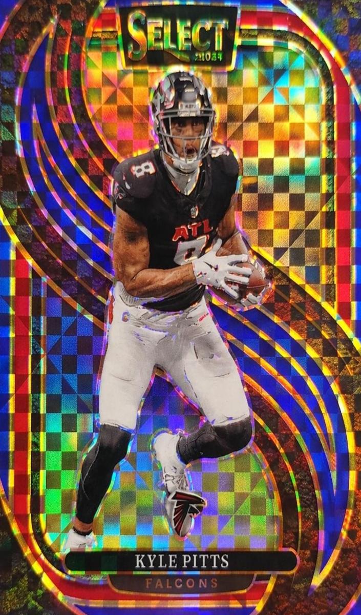 2024 Panini Select Football Blue Kyle Pitts #178