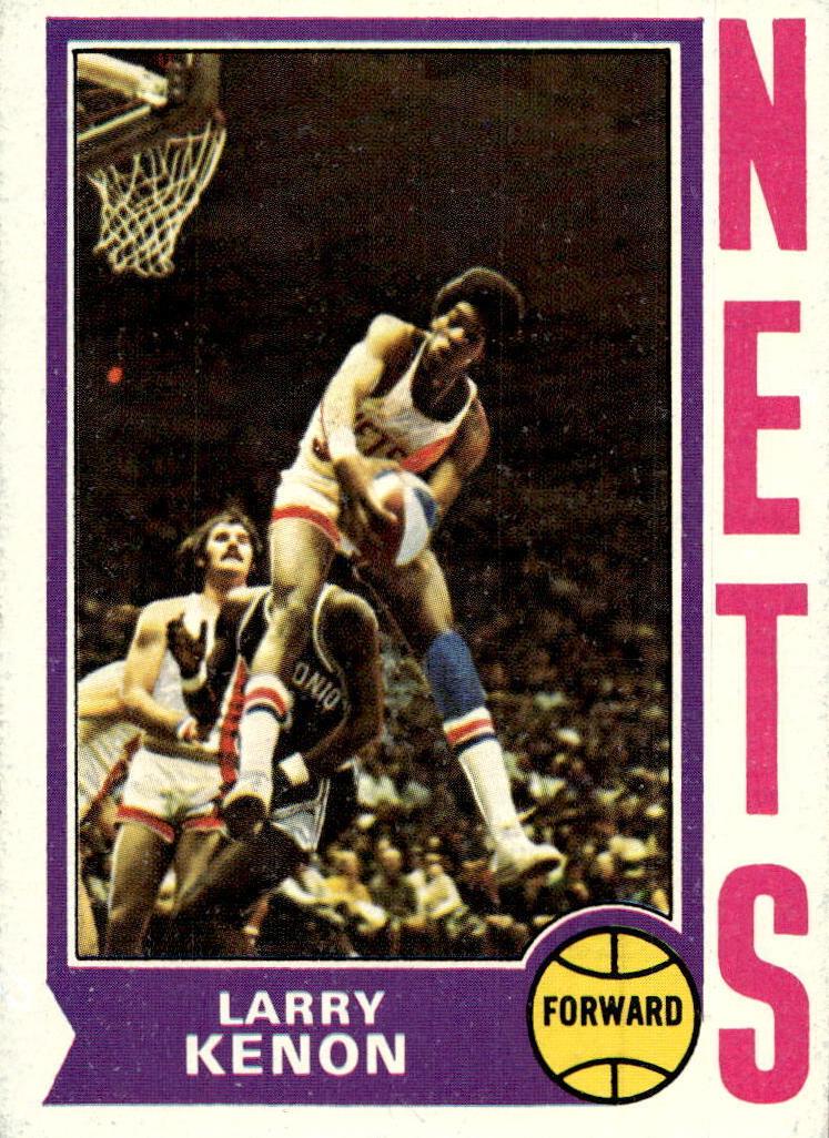 1974 Topps Basketball Larry Kenon #216 PSA 7