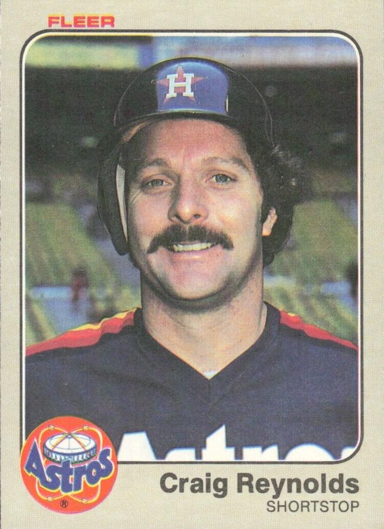 1983 Fleer Baseball Craig Reynolds #460 PSA 10