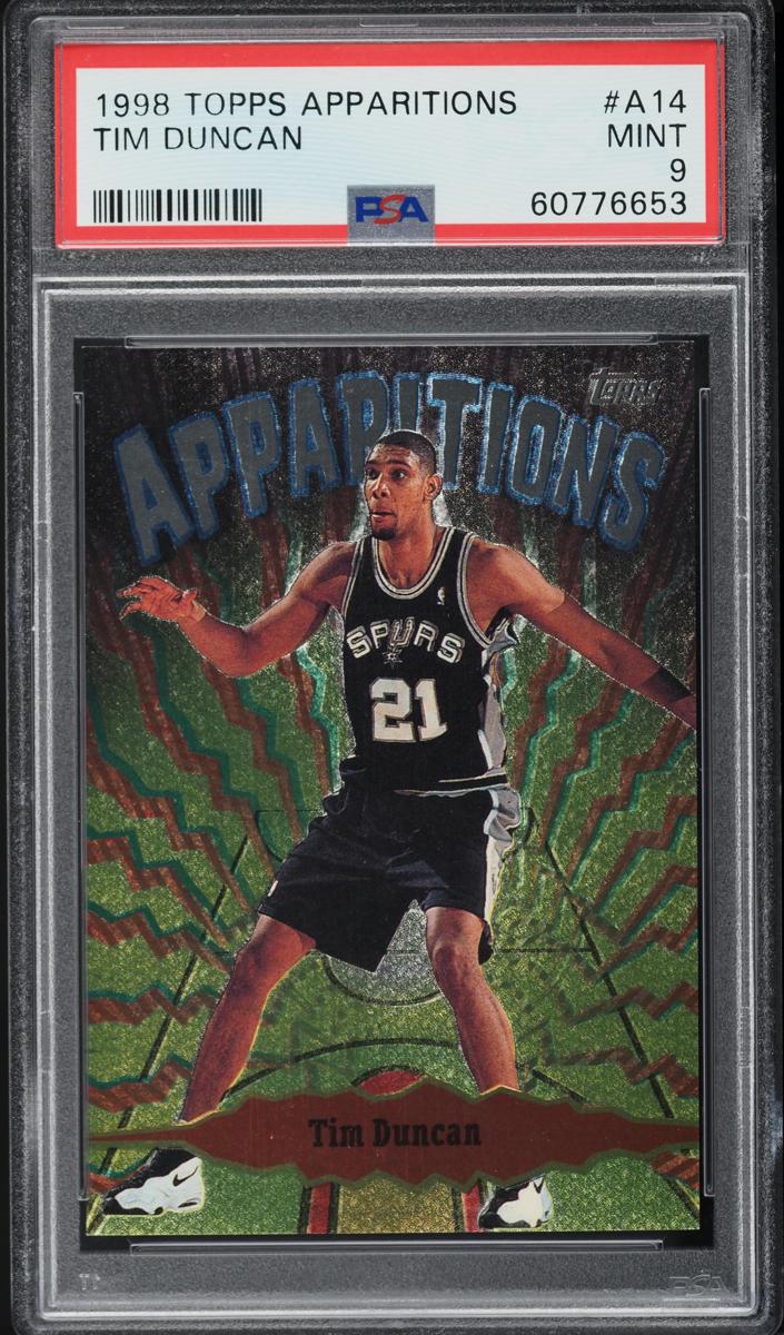 1998 Topps Basketball Tim Duncan #A14