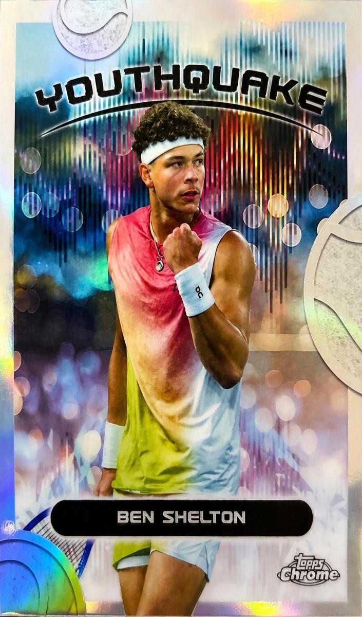 2025 Topps Chrome Tennis Ben Shelton #YQE-8