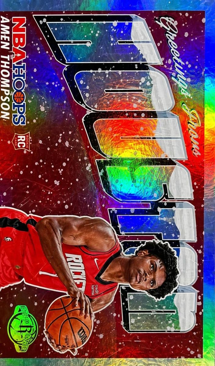 2023 Panini Hoops Basketball Winter Holo Amen Thompson #8