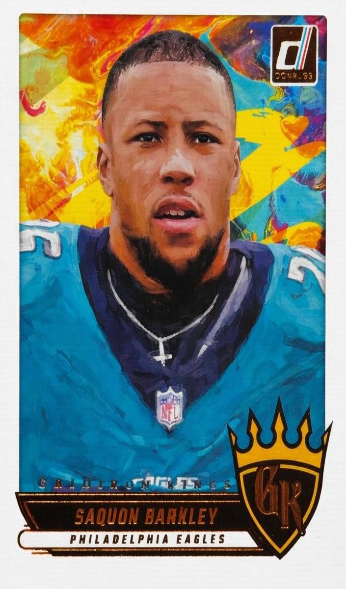 2025 Panini Donruss Football Saquon Barkley #GK-SBY