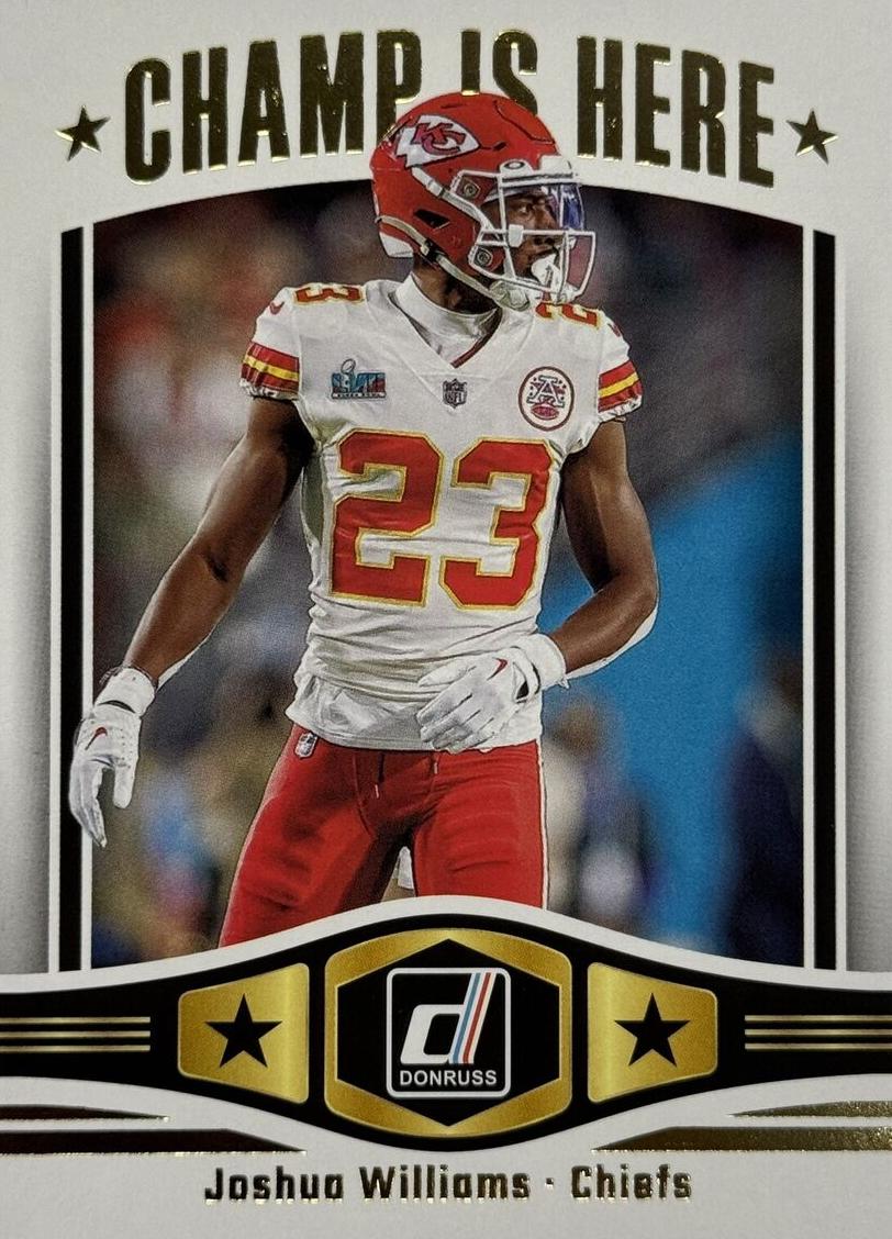 2023 Panini Donruss Football Joshua Williams #CIH-20