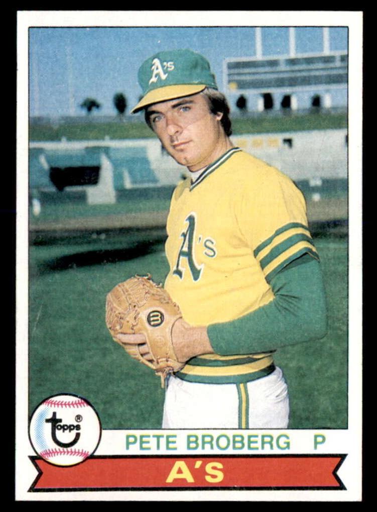 1979 Topps Baseball Pete Broberg #578 PSA 8.5