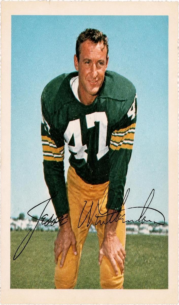 1964 Wheaties Stamps Football Jesse Whittenton #NNO