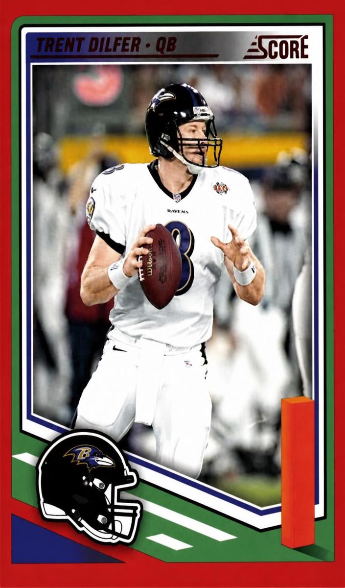 2025 Panini Score Football Trent Dilfer #252