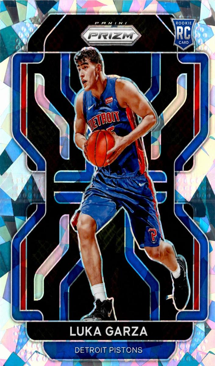 2021 Panini Prizm Basketball Ice Luka Garza #303 PSA 10