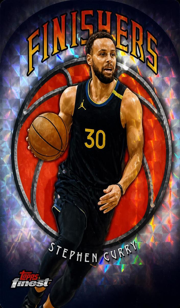 2024 Topps Finest Basketball Stephen Curry #F-5