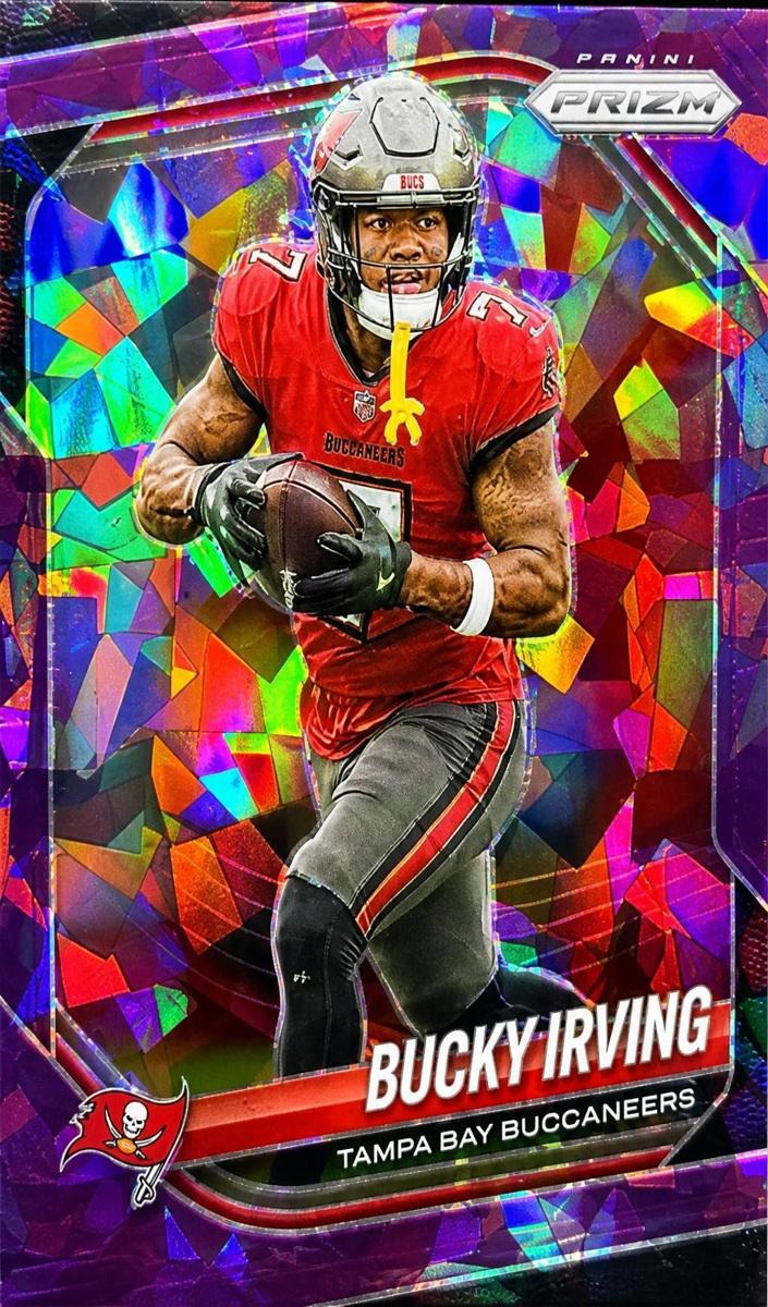 2025 Panini Prizm Football Purple Ice Bucky Irving #169