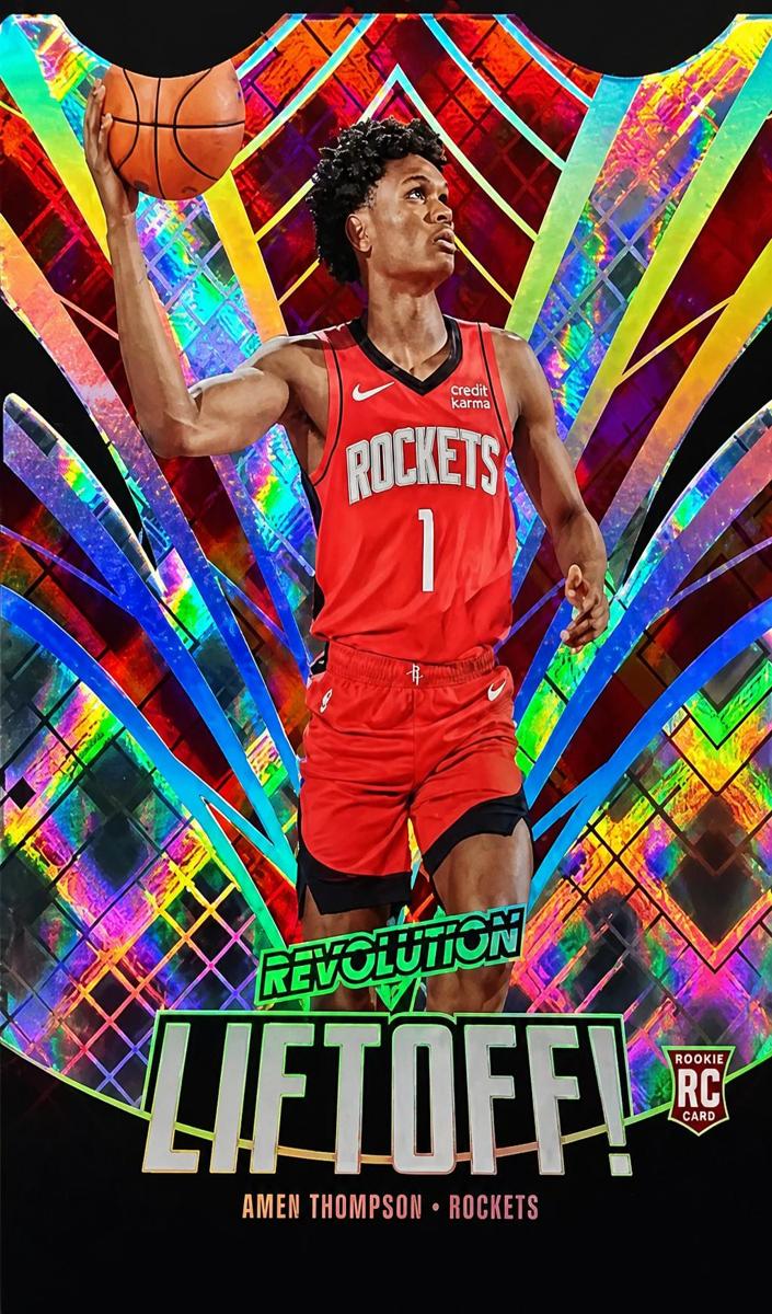 2023 Panini Revolution Basketball Cosmic Amen Thompson #8