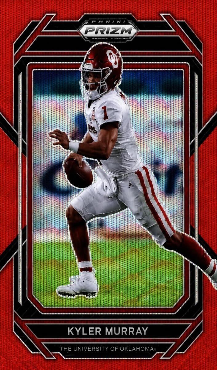 2023 Panini Prizm Draft Picks Football Ruby Wave Kyler Murray #66