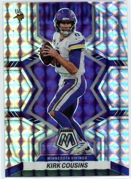 2022 Panini Mosaic Football Mosaic Kirk Cousins #127