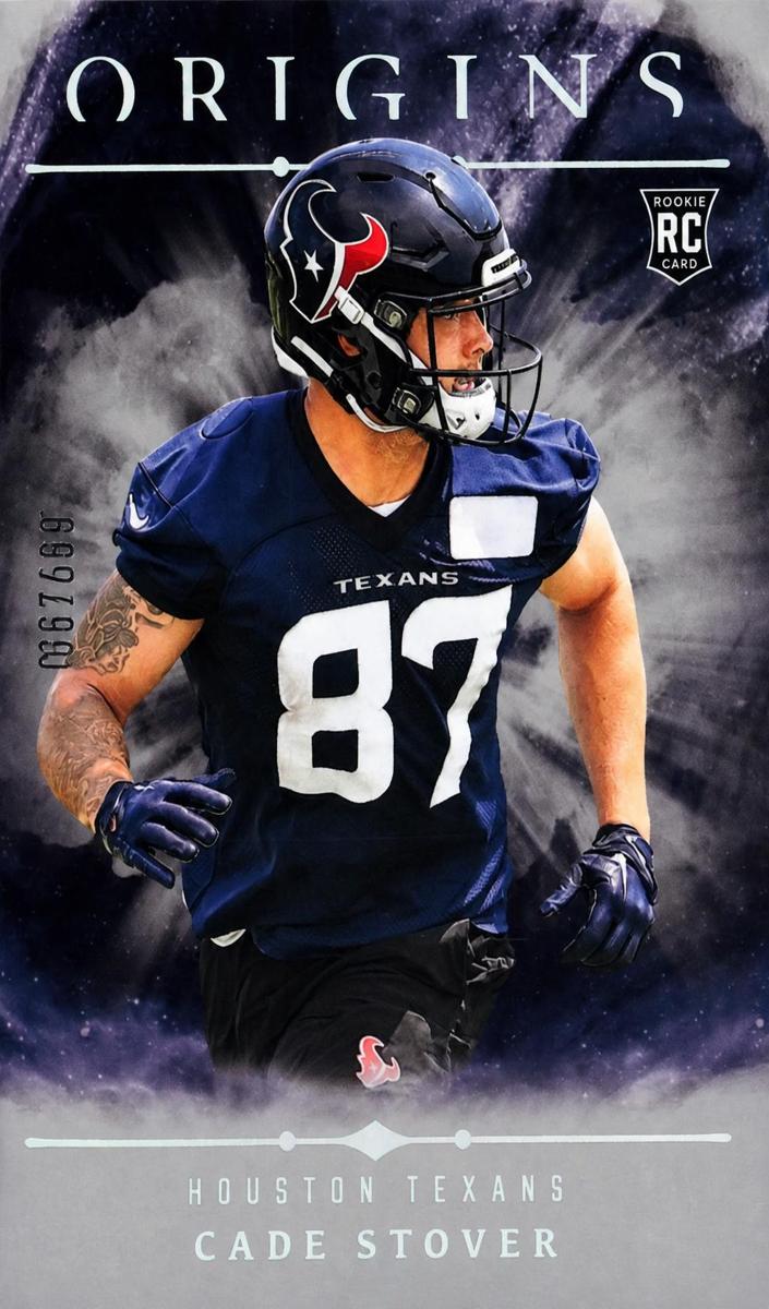 2024 Panini Origins Football Holo Silver Cade Stover #102