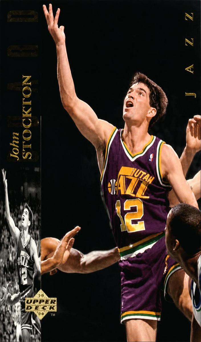 1993 Upper Deck SE Basketball John Stockton #90