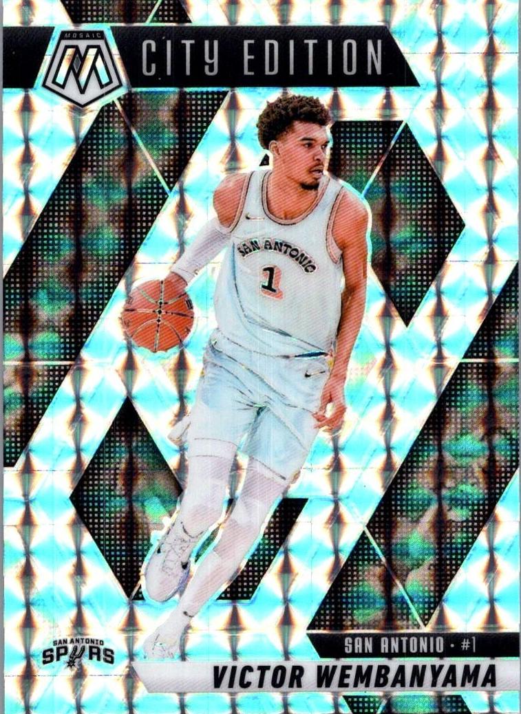 2024 Panini Mosaic Basketball Silver Victor Wembanyama #288 PSA 10