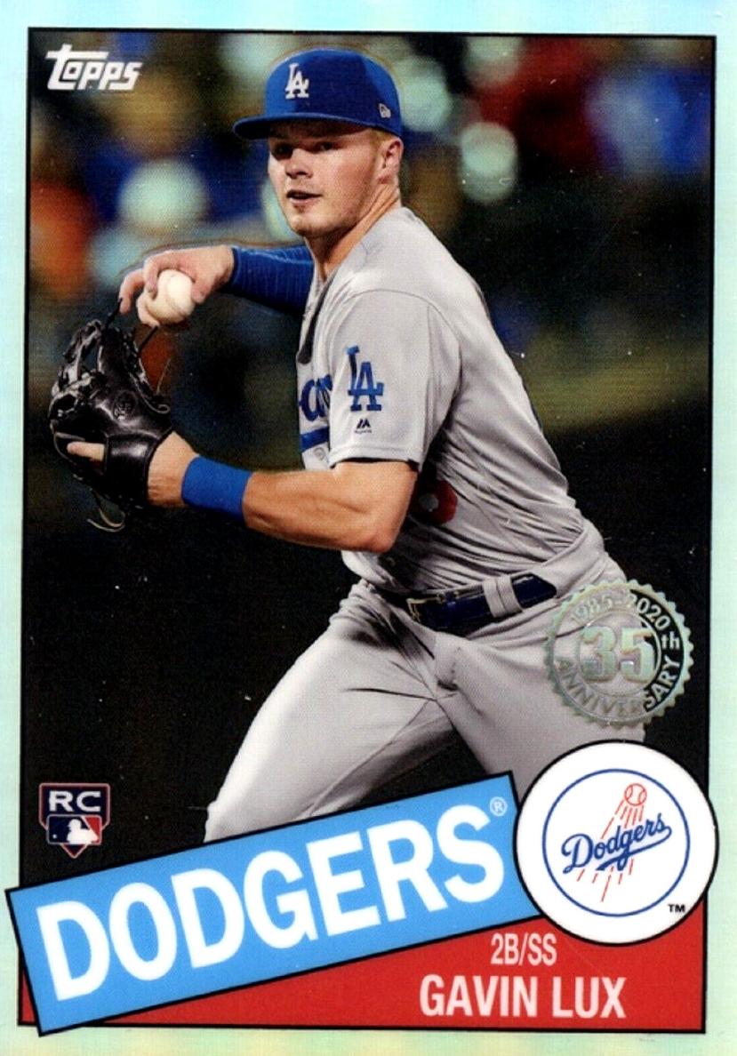 2020 Topps Chrome Baseball Gavin Lux #85TC-5