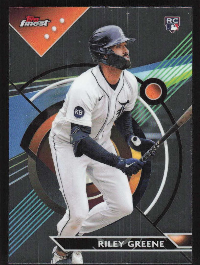 2023 Topps Finest Baseball Riley Greene #10 SGC 9.5