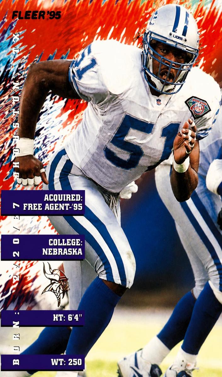 1995 Fleer Football Broderick Thomas #243