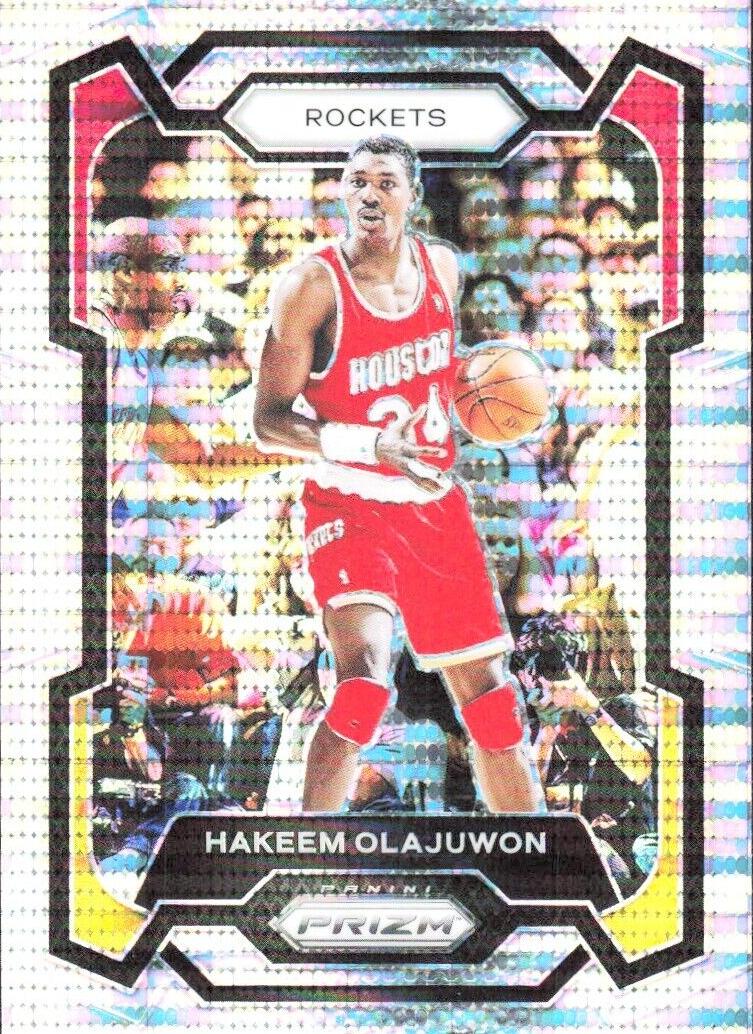 2023 Panini Prizm Basketball Pulsar Hakeem Olajuwon #191 PSA 10