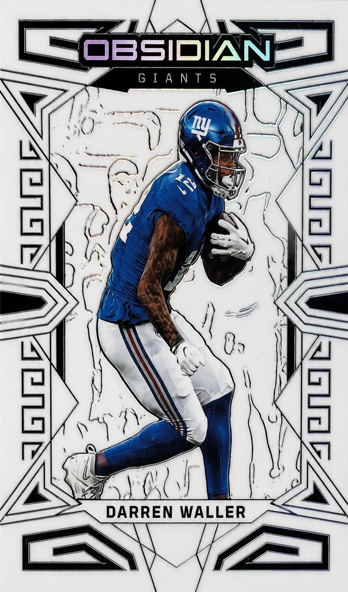 2023 Panini Obsidian Football Electric Etch Contra Darren Waller #73