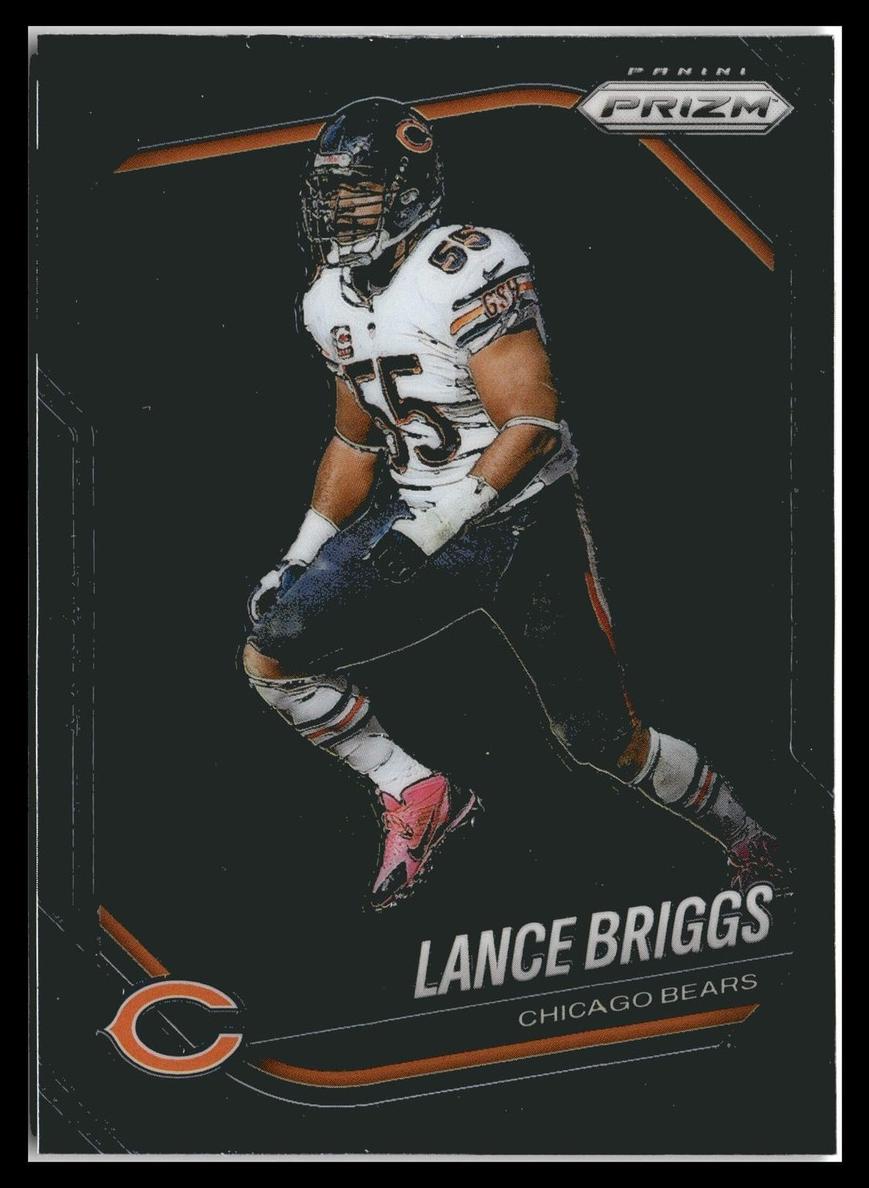 2025 Panini Prizm Football Lance Briggs #257