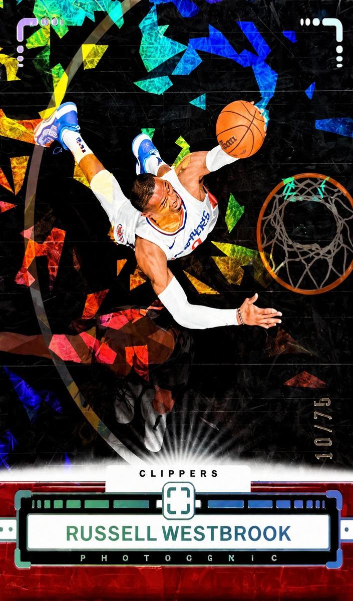 2023 Panini PhotoGenic Basketball Diamond Russell Westbrook #102